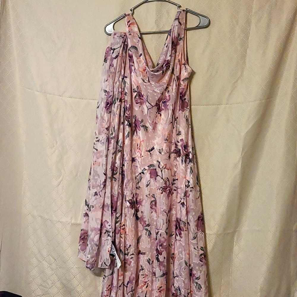 Alex Evening Dress With Scarf
